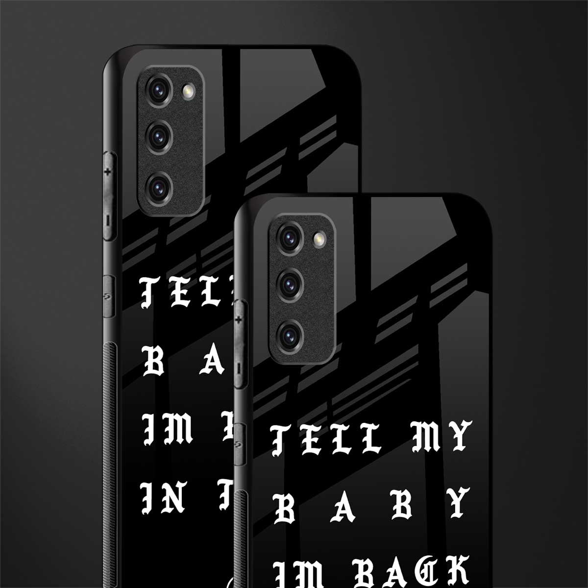 back in town glass case for samsung galaxy s20 fe image-2