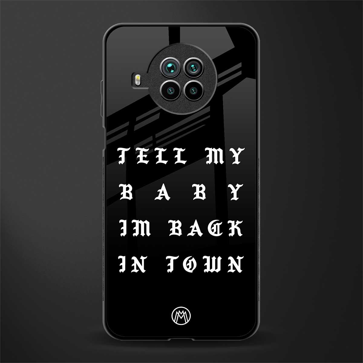 back in town glass case for mi 10i image