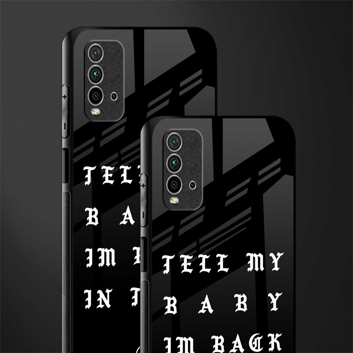 back in town glass case for redmi 9 power image-2