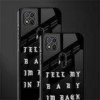 back in town glass case for redmi 9 image-2