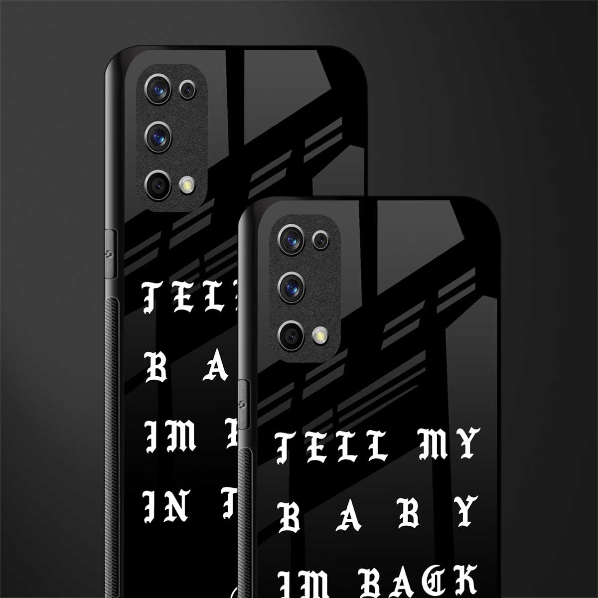 back in town glass case for realme x7 pro image-2