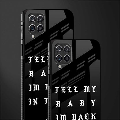 back in town glass case for samsung galaxy m12 image-2
