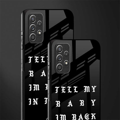 back in town glass case for samsung galaxy a32 4g image-2