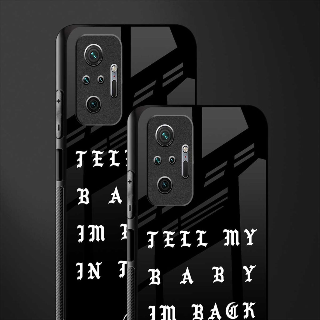 back in town glass case for redmi note 10 pro max image-2