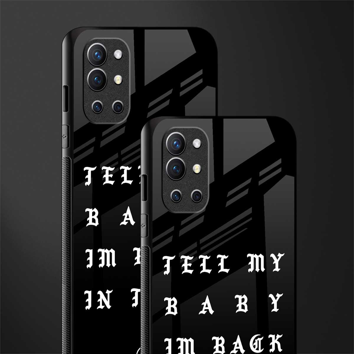 back in town glass case for oneplus 9r image-2