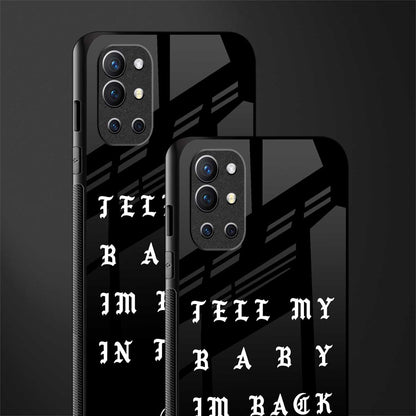 back in town glass case for oneplus 9r image-2