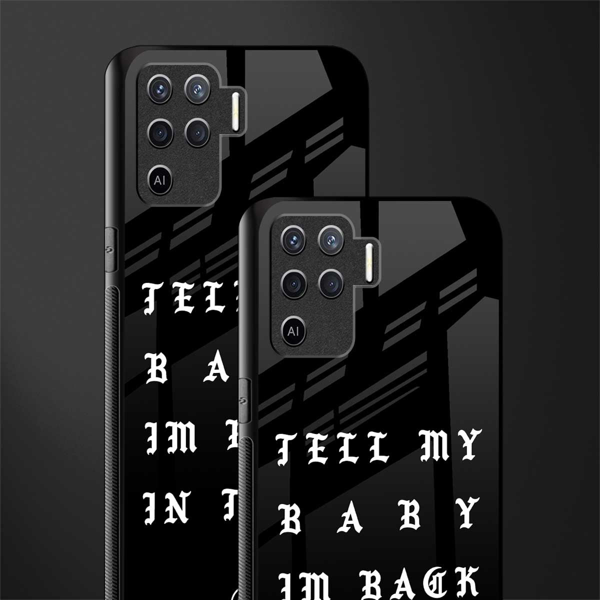 back in town glass case for oppo f19 pro image-2