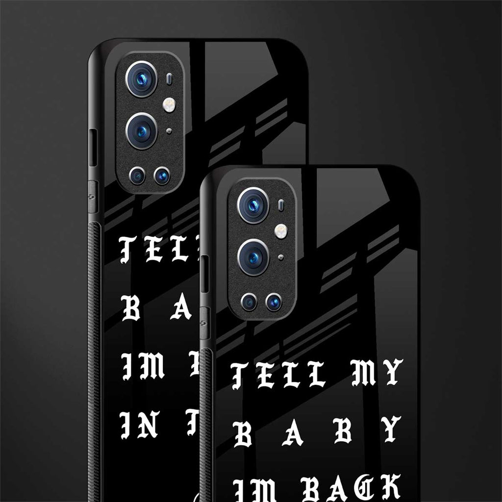 back in town glass case for oneplus 9 pro image-2
