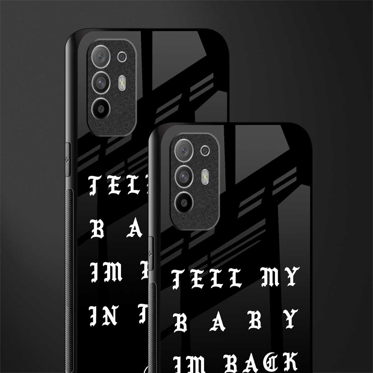 back in town glass case for oppo f19 pro plus image-2