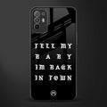 back in town glass case for oppo f19 pro plus image