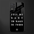 back in town glass case for oppo a54 image