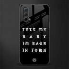back in town glass case for oneplus nord ce 5g image