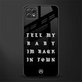 back in town glass case for samsung galaxy a22 5g image