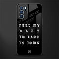 back in town glass case for oppo reno6 5g image