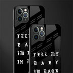 back in town glass case for iphone 11 pro max image-2