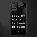 back in town glass case for vivo y21t image