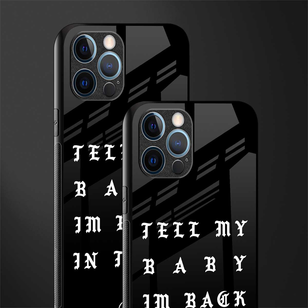 back in town glass case for iphone 12 pro max image-2