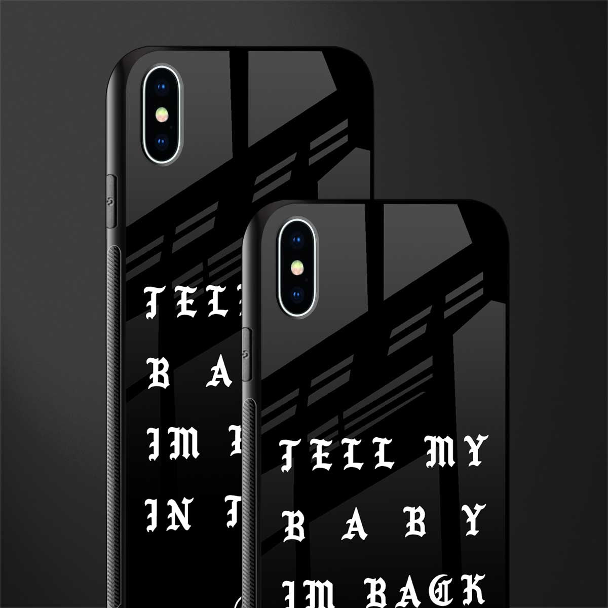 back in town glass case for iphone xs max image-2