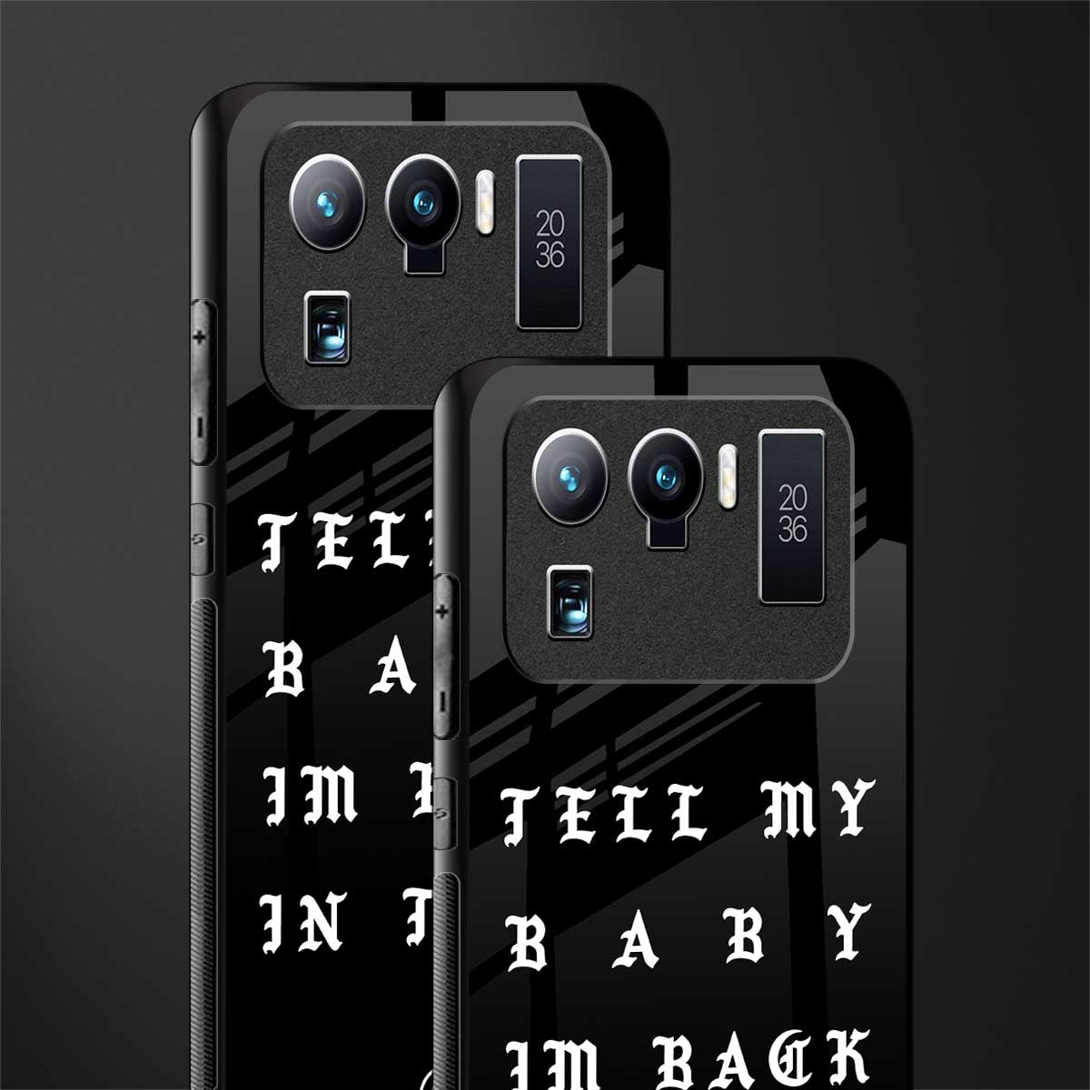 back in town glass case for mi 11 ultra 5g image-2