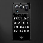back in town glass case for mi 11 ultra 5g image