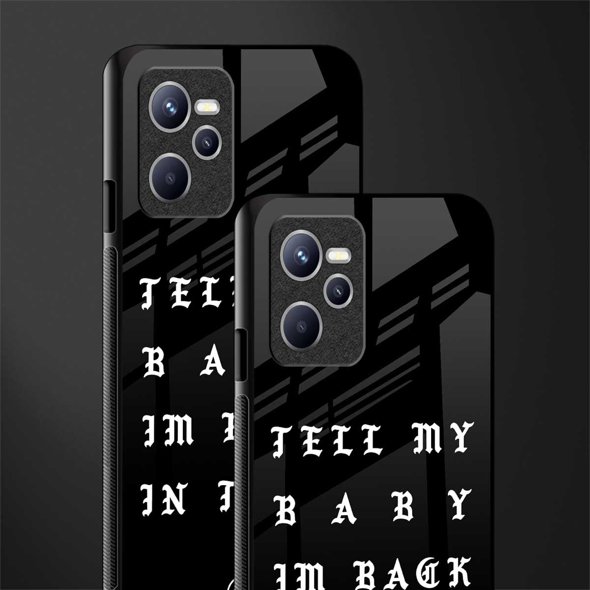 back in town glass case for realme c35 image-2