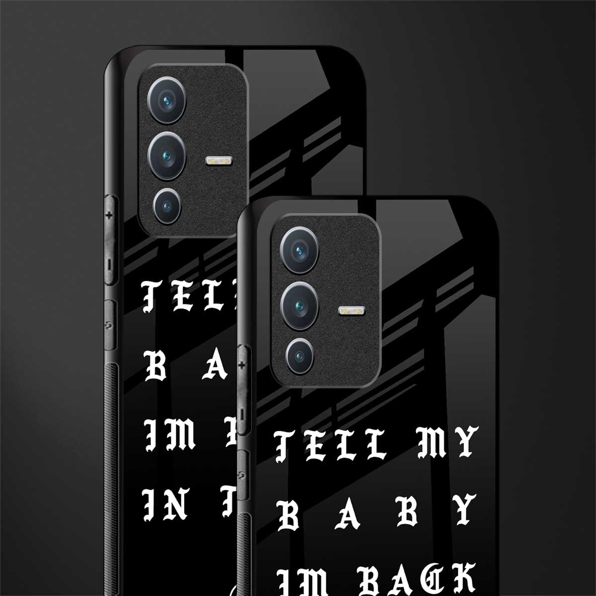 back in town glass case for vivo v23 5g image-2