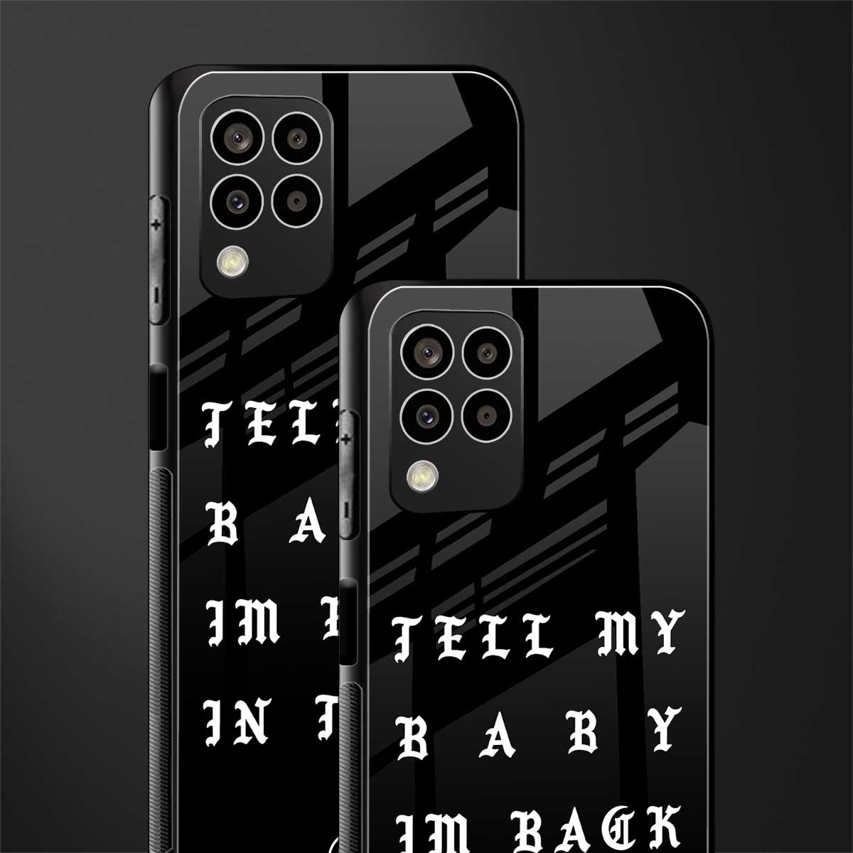 back in town back phone cover | glass case for samsung galaxy m33 5g