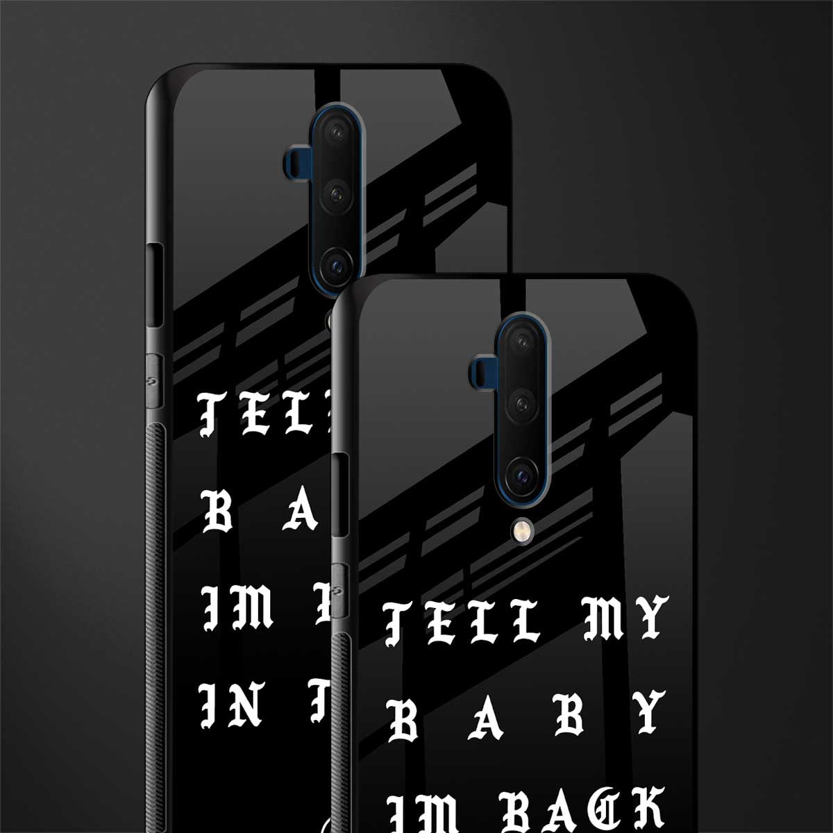 back in town glass case for oneplus 7t pro image-2