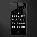 back in town glass case for oneplus 7 pro image
