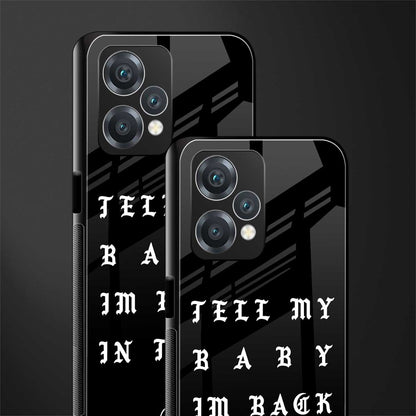 back in town back phone cover | glass case for oneplus nord ce 2 lite 5g