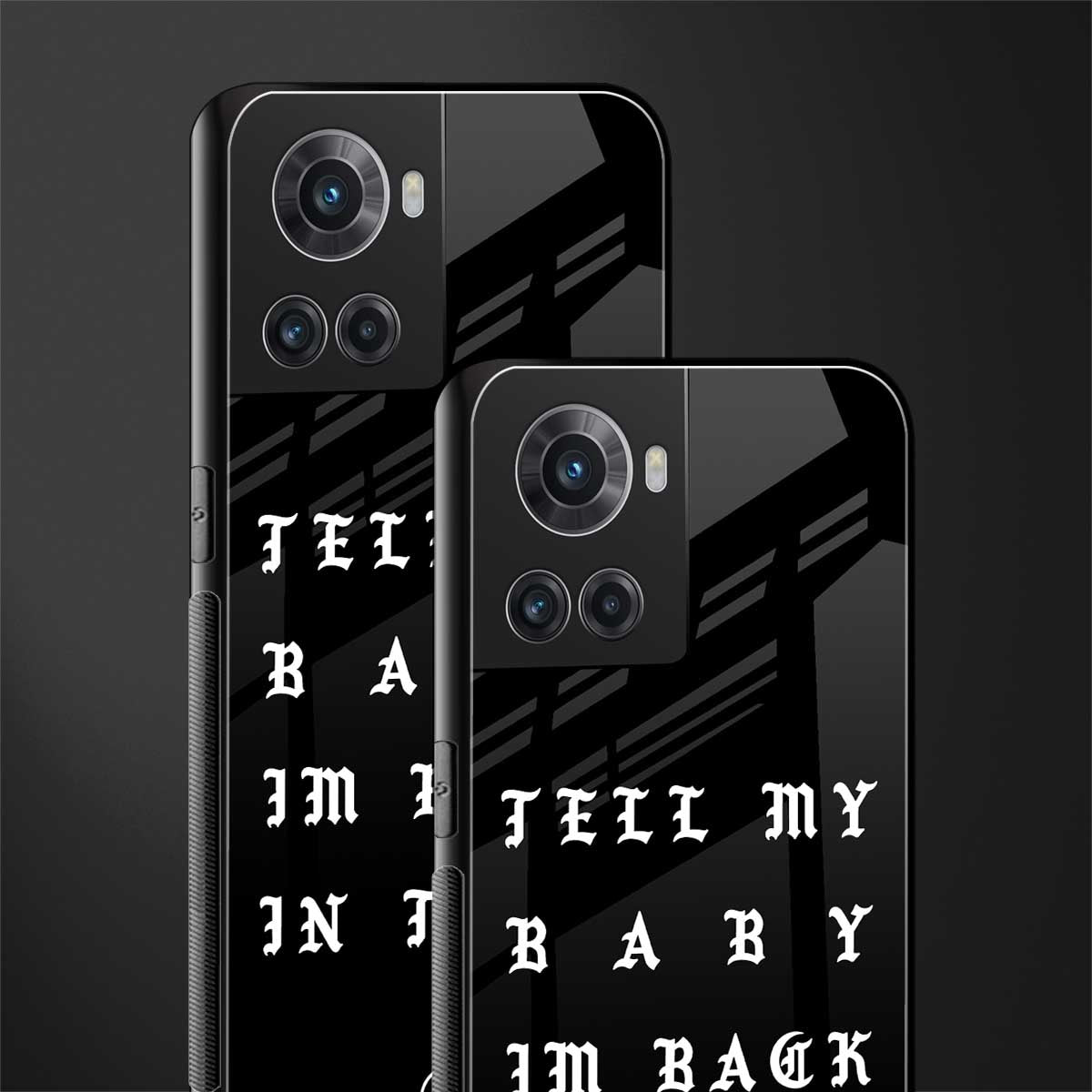 back in town back phone cover | glass case for oneplus 10r 5g