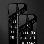 back in town glass case for oneplus 7 image-2