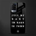 back in town glass case for vivo x60 image