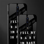 back in town glass case for oneplus 8 image-2