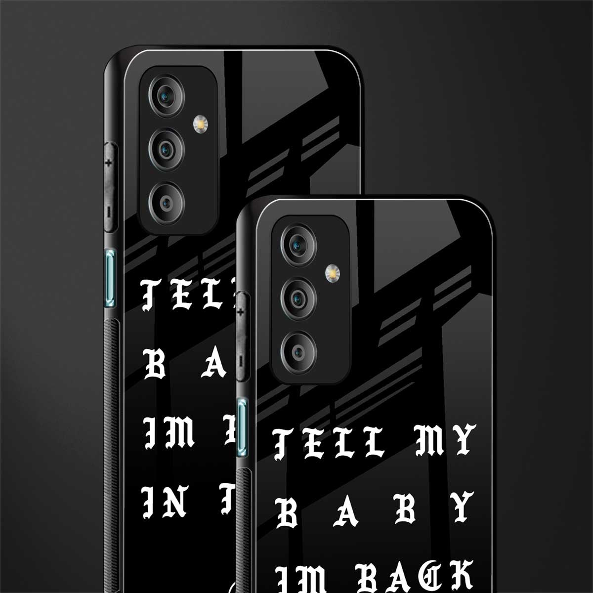 back in town back phone cover | glass case for samsung galaxy f23 5g