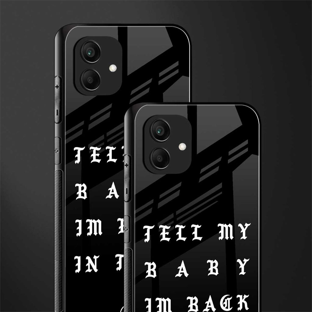 back in town back phone cover | glass case for samsung galaxy a04