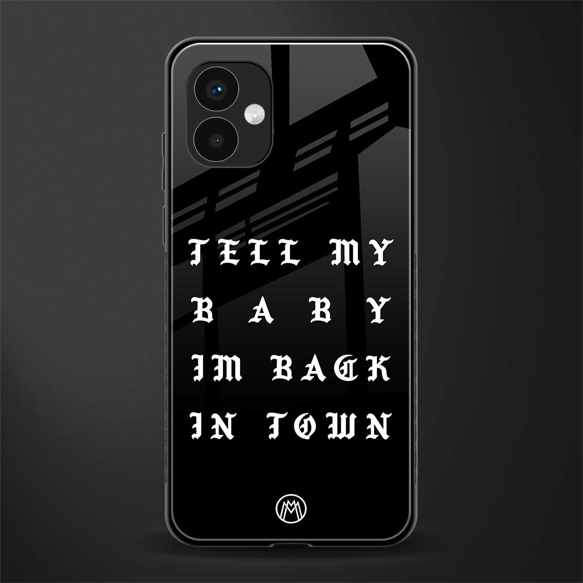 back in town back phone cover | glass case for samsung galaxy a04