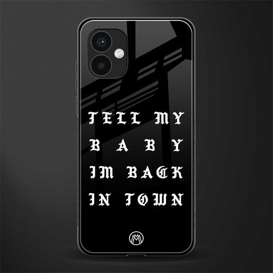 back in town back phone cover | glass case for samsung galaxy a04