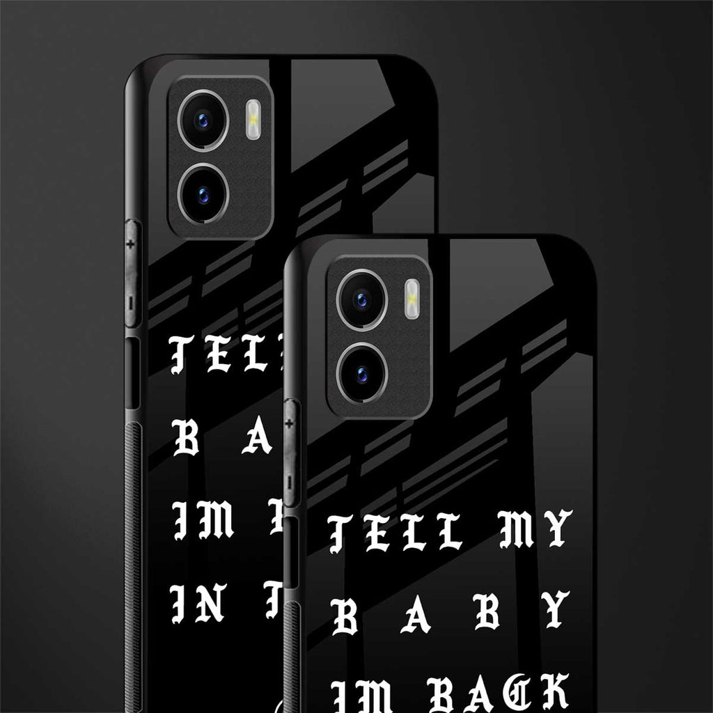 back in town back phone cover | glass case for vivo y72