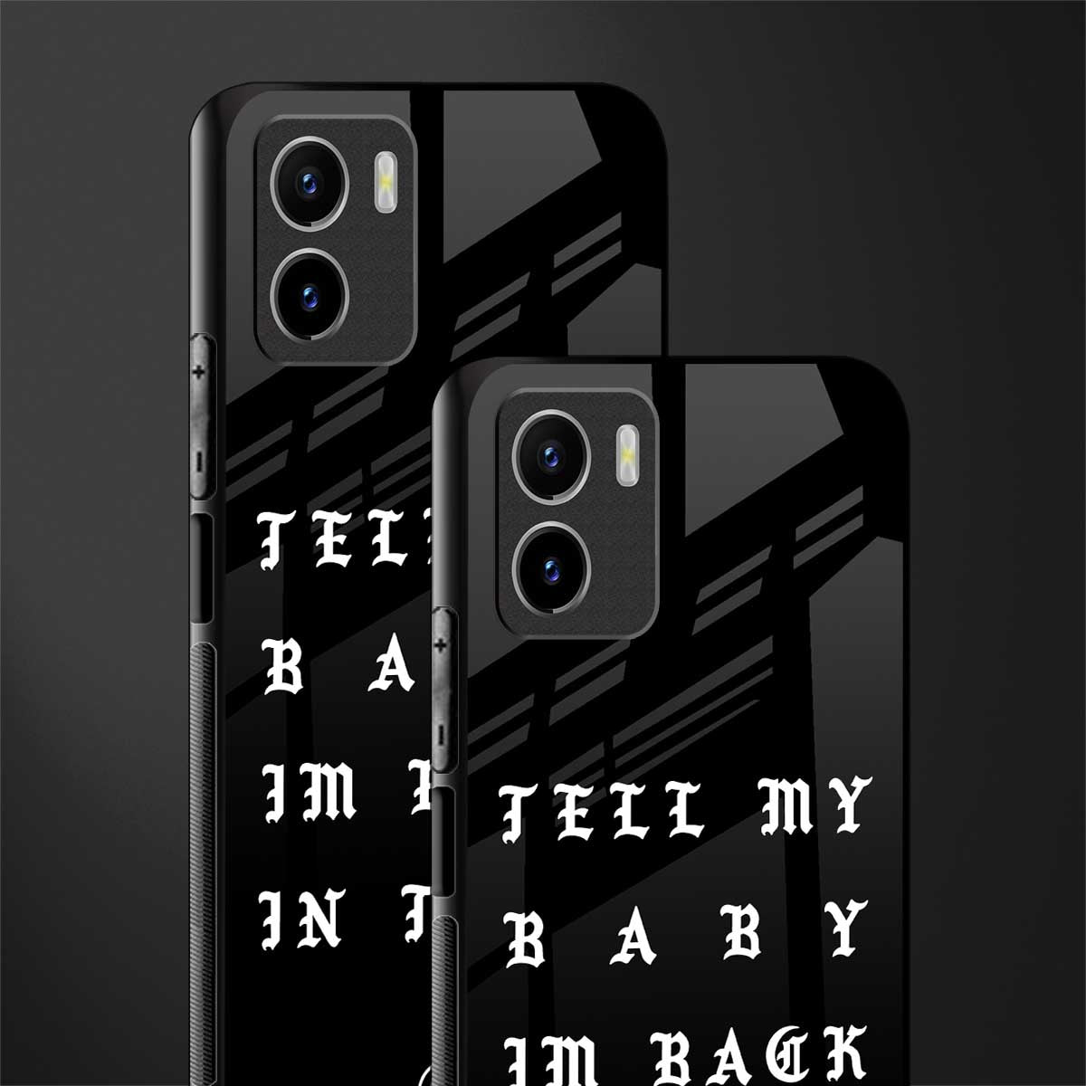 back in town back phone cover | glass case for vivo y72