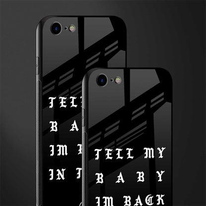 back in town glass case for iphone 8 image-2