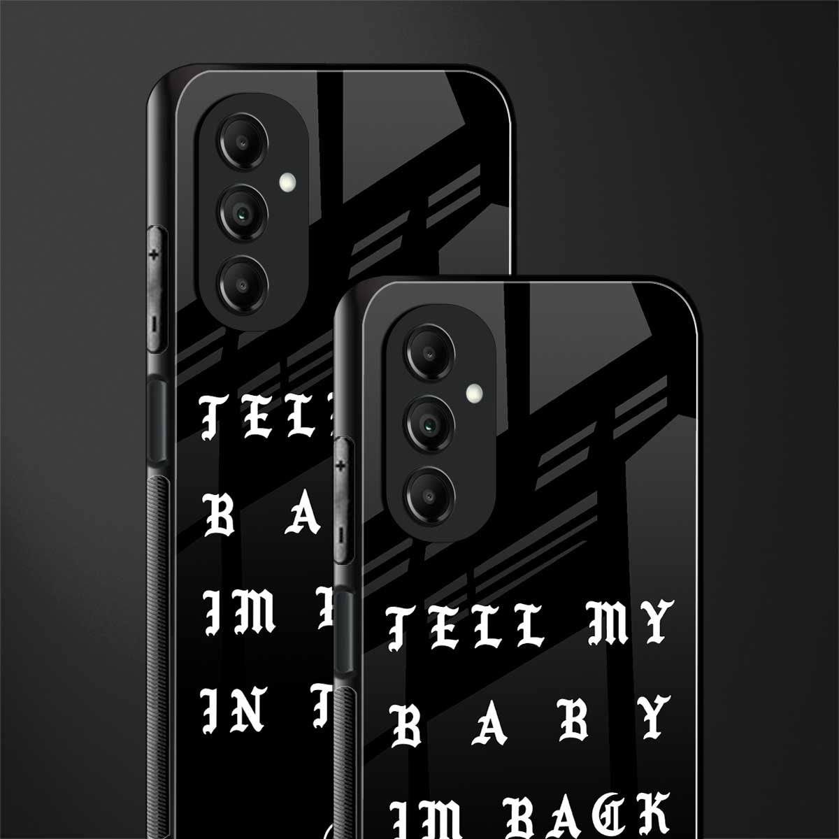 back in town back phone cover | glass case for samsung galaxy a14 5g