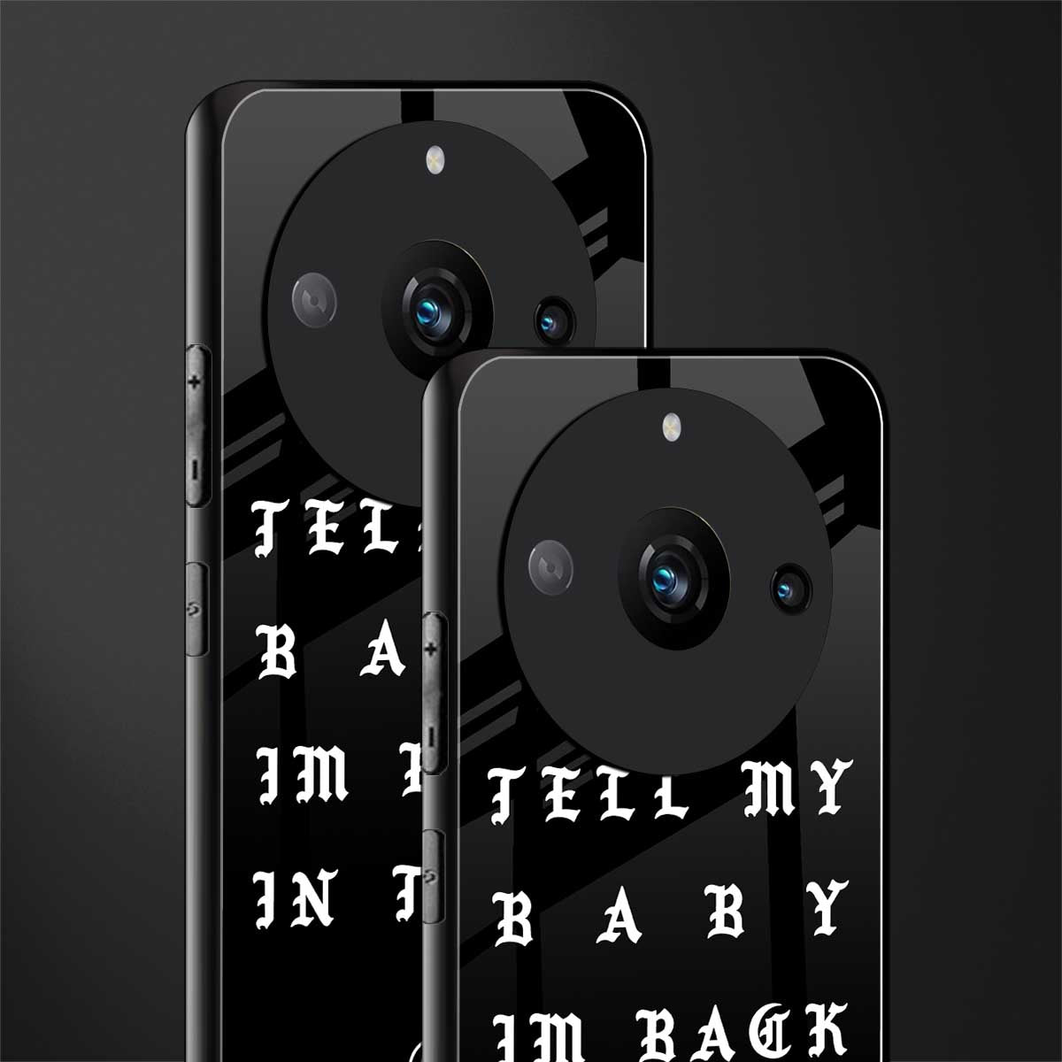 back in town back phone cover | glass case for realme 11 pro 5g