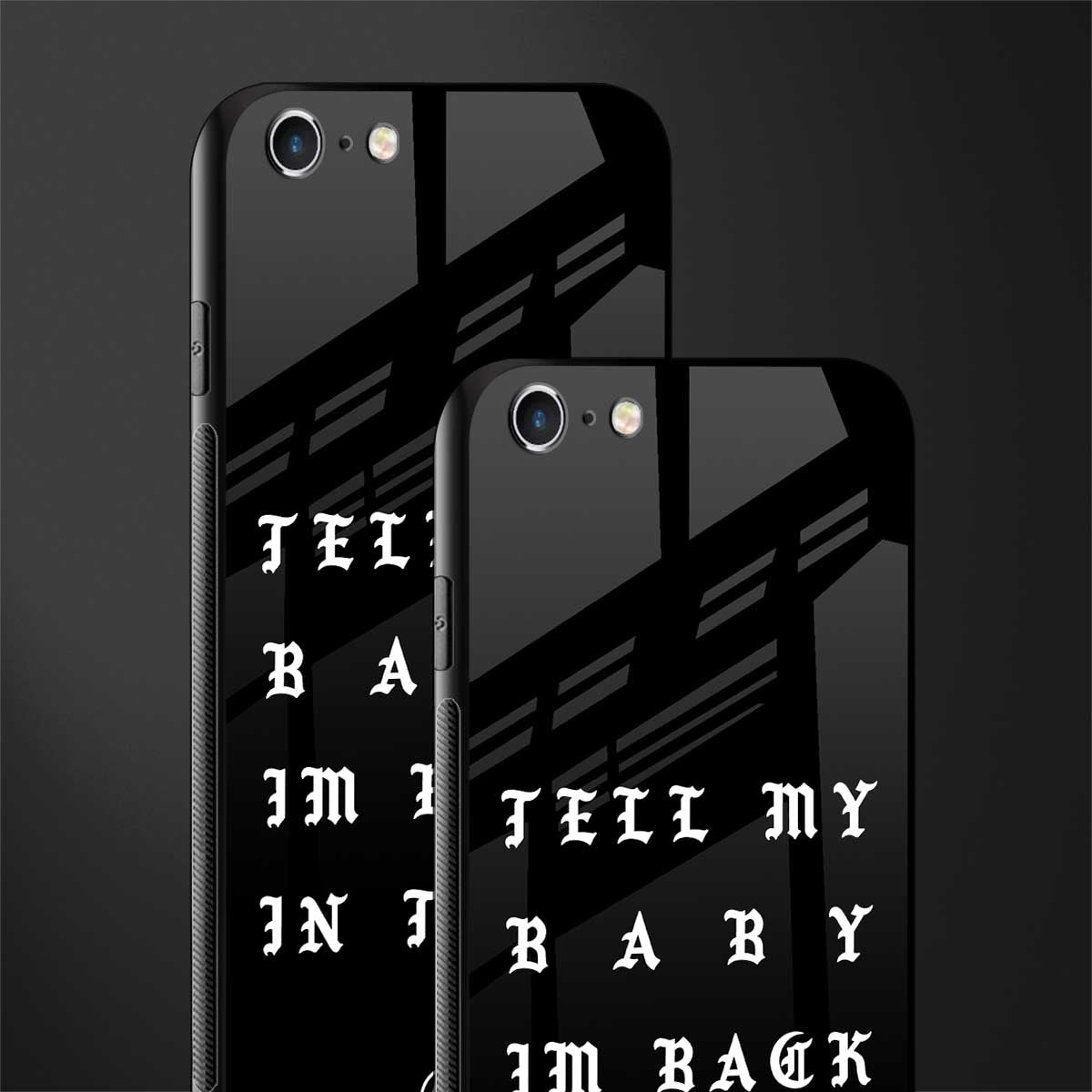 back in town glass case for iphone 6s image-2