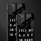 back in town glass case for oneplus nord ac2001 image-2