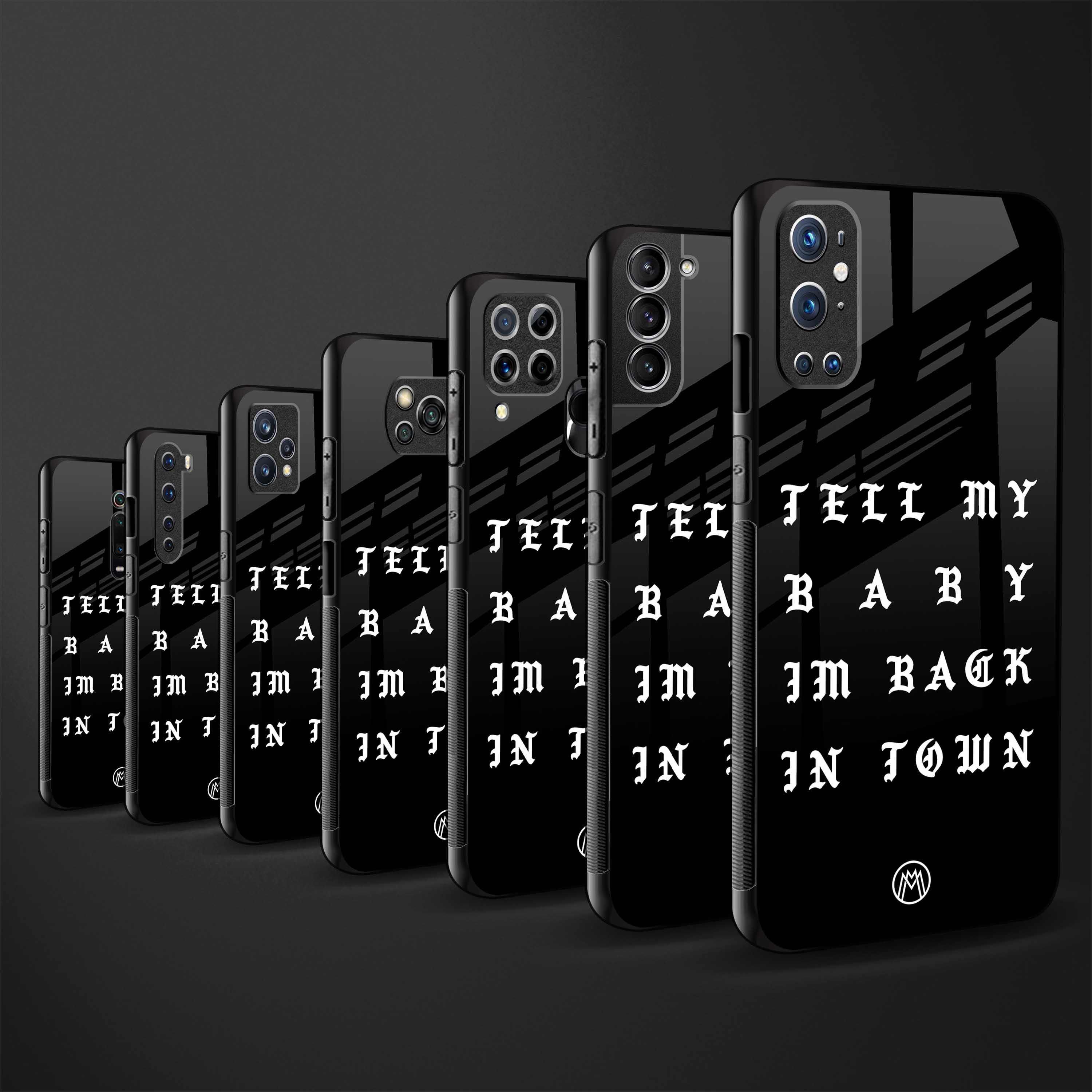 back in town glass case for realme c35 image-3