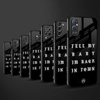 back in town back phone cover | glass case for vivo v25-5g