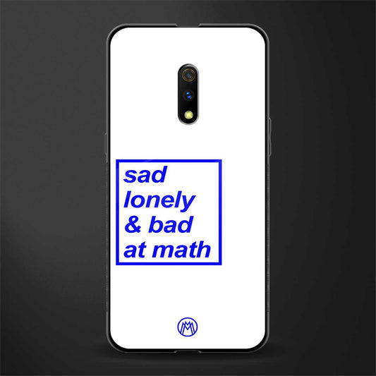 bad at math glass case for oppo k3 image