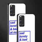 bad at math glass case for vivo v19 image-2
