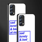 bad at math glass case for oppo f19 image-2